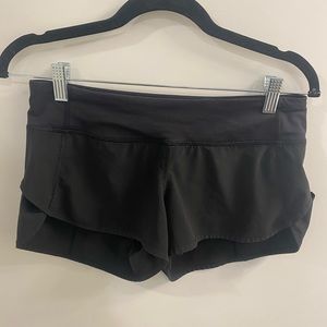 Lululemon Black Running Shorts
